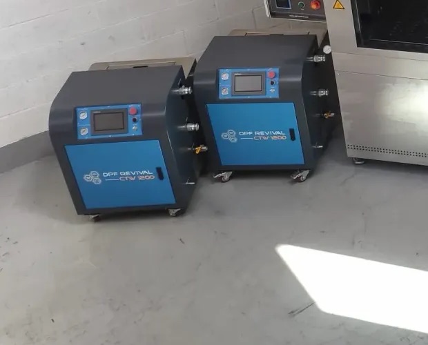 Unidades de limpieza DPF Revival CTW1200 — ATM Diesel
